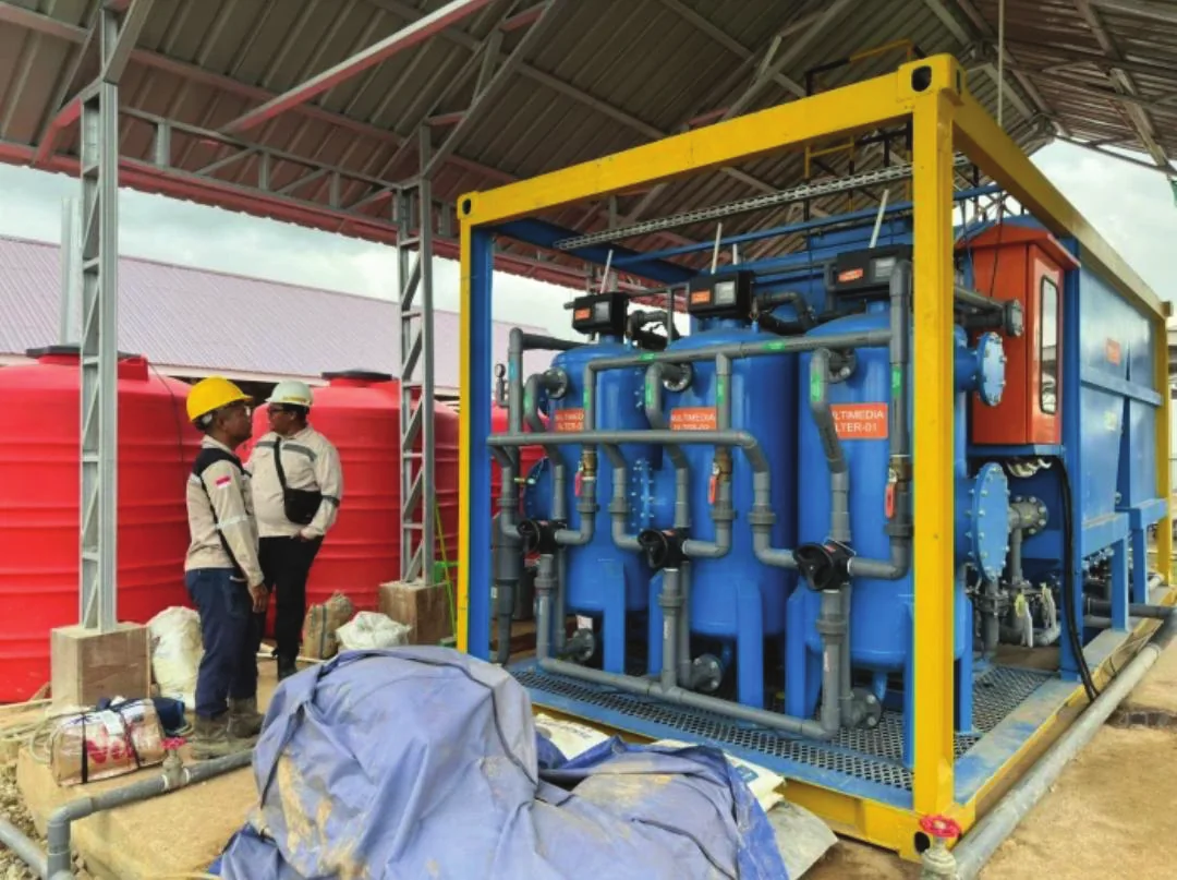 Water Treatment System: Media + RO + UV